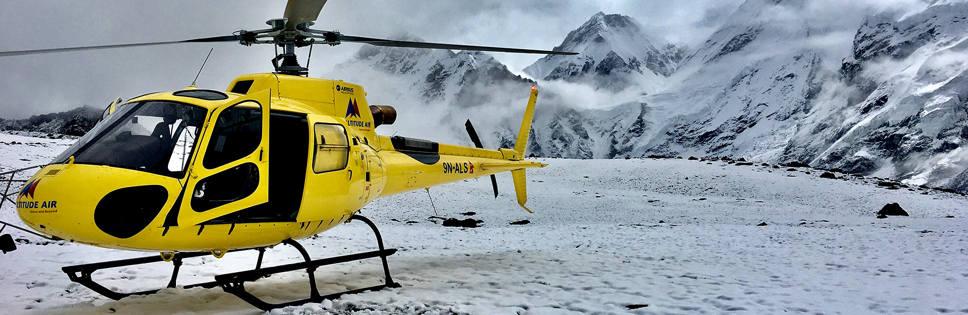 How much does a helicopter ride cost in Nepal?