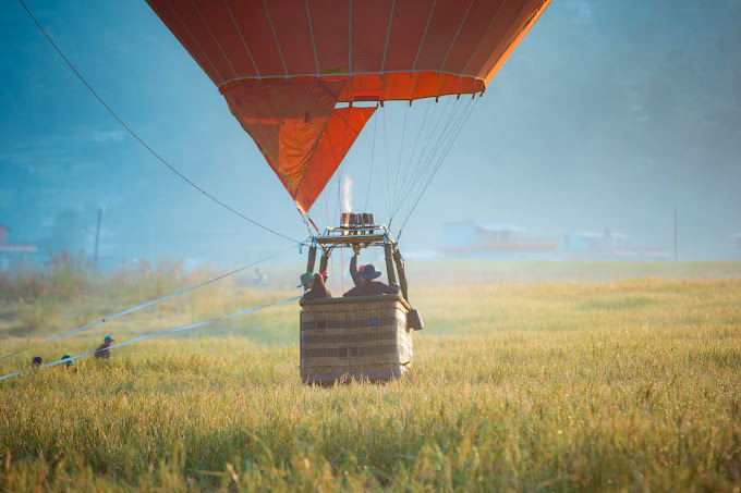 Hot Air Balloon in Pokhara