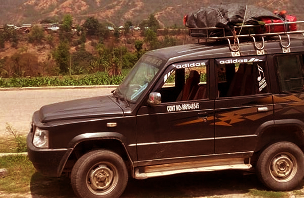 Scorpio Jeep Rental for Chandragiri Tour