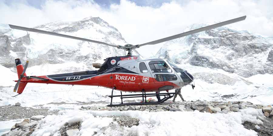 ANNAPURNA BASE CAMP Helicopter Return Trek
