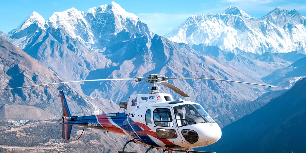 MAKALU BASE CAMP TREK Helicopter Return Trek