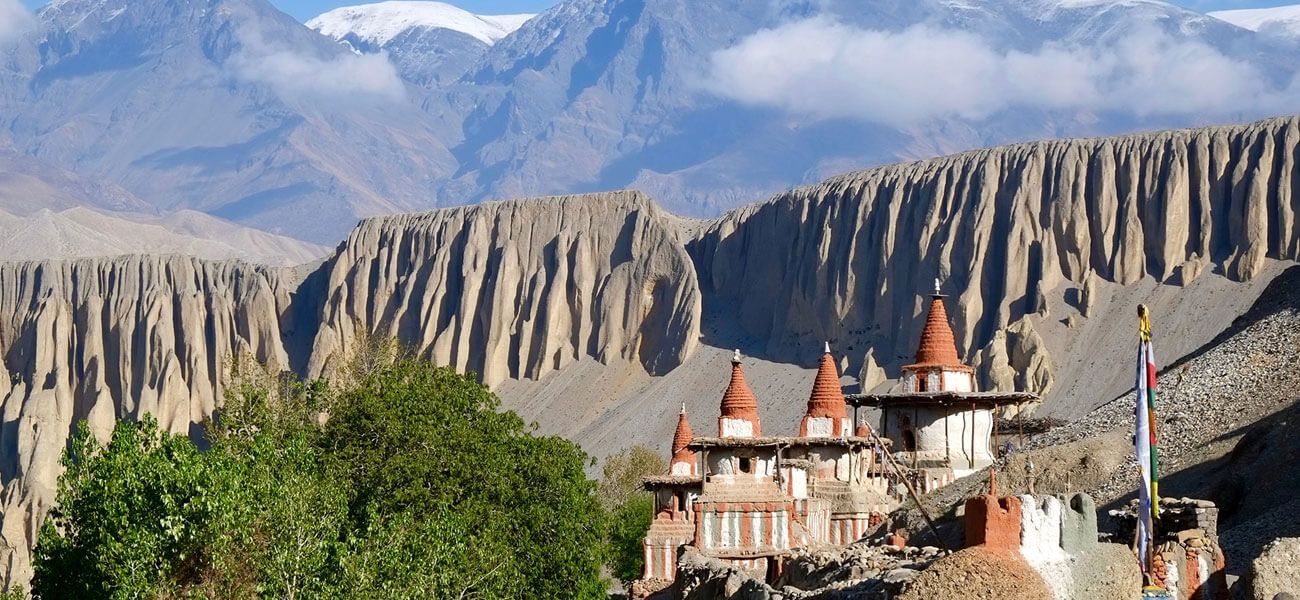 UPPER MUSTANG Helicopter Return Trek